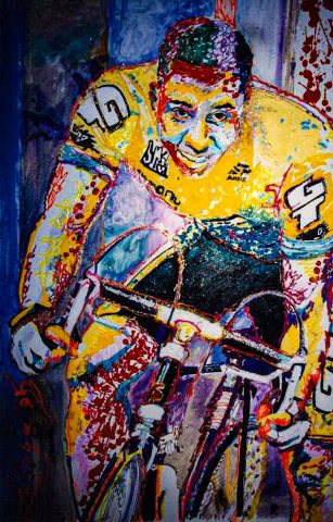 Commissioned Sports Painting